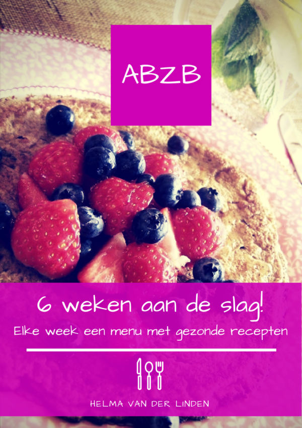 E-Book 6 weken aan de slag (6 weekmenu's)